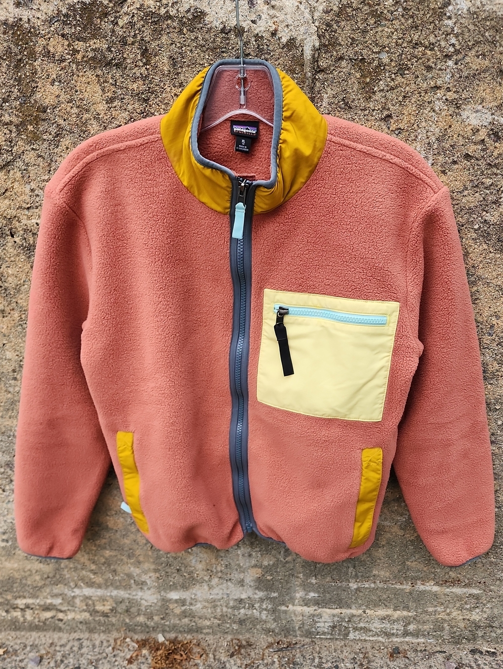 Patagonia Synchilla Colorblock Jacket Youth XL Size (14)